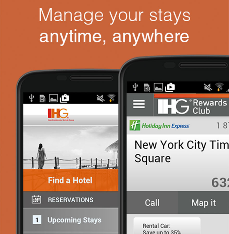 Intercontinental enters the field with a helpful booking app. We may ask if Hilton was the inspiration